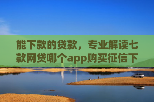 能下款的贷款，专业解读七款网贷哪个app购买征信下款的6
