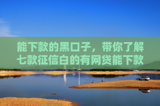 能下款的黑口子，带你了解七款征信白的有网贷能下款吗