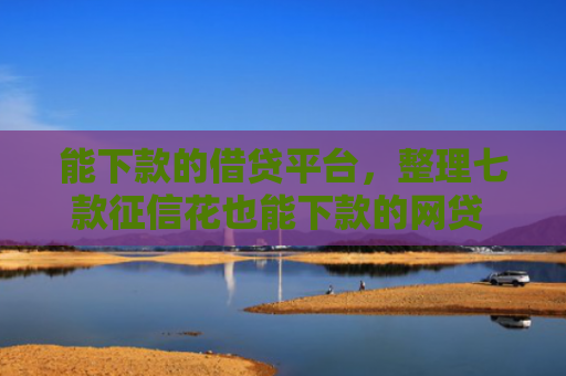 能下款的借贷平台，整理七款征信花也能下款的网贷 ios