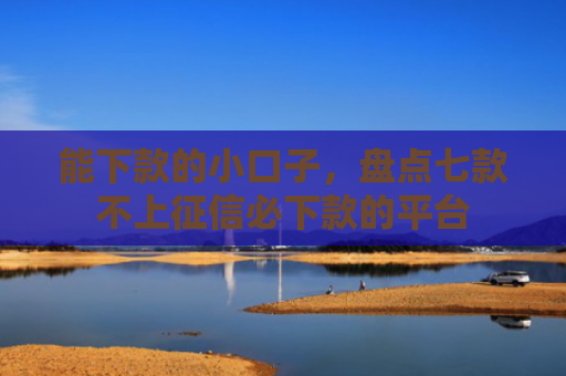 能下款的小口子，盘点七款不上征信必下款的平台
