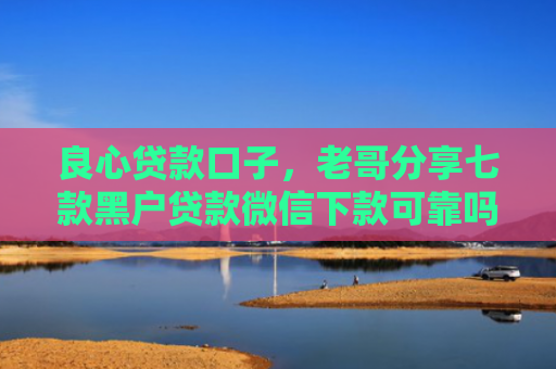 良心贷款口子，老哥分享七款黑户贷款微信下款可靠吗