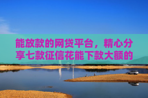 能放款的网贷平台，精心分享七款征信花能下款大额的网贷