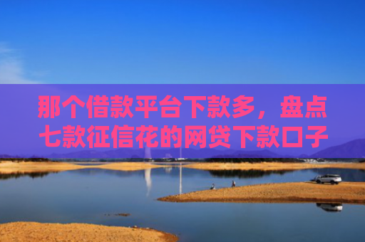 那个借款平台下款多，盘点七款征信花的网贷下款口子
