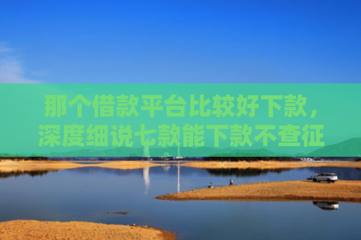 那个借款平台比较好下款，深度细说七款能下款不查征信的网贷