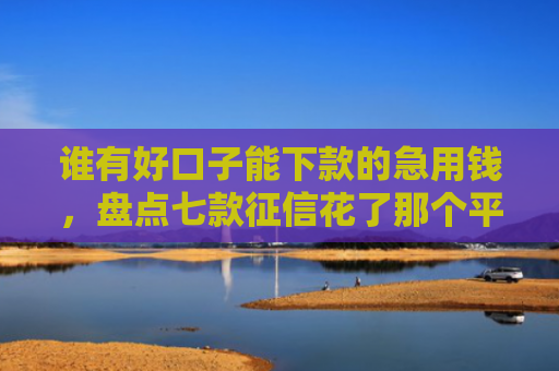 谁有好口子能下款的急用钱，盘点七款征信花了那个平台还可以下款