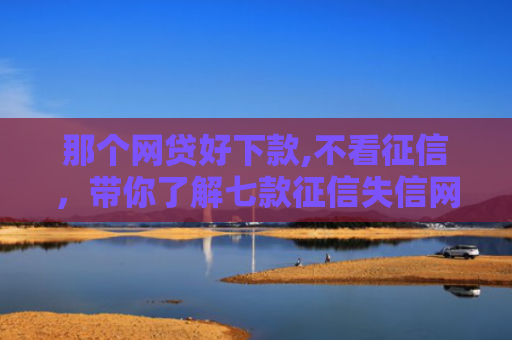 那个网贷好下款,不看征信，带你了解七款征信失信网商贷能下款吗