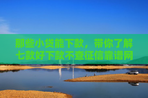 那些小贷能下款，带你了解七款好下款不查征信靠谱网贷