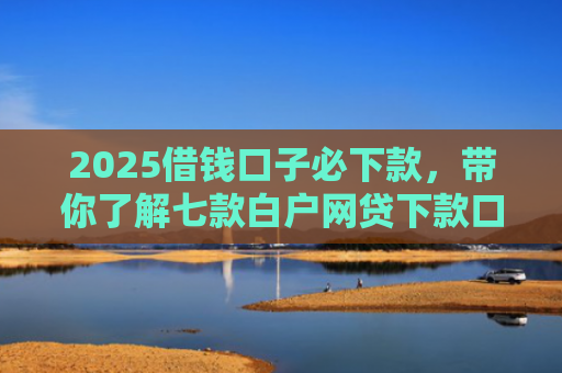 2025借钱口子必下款，带你了解七款白户网贷下款口子
