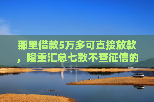 那里借款5万多可直接放款，隆重汇总七款不查征信的网贷也不下款
