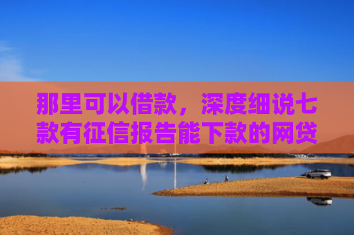 那里可以借款，深度细说七款有征信报告能下款的网贷