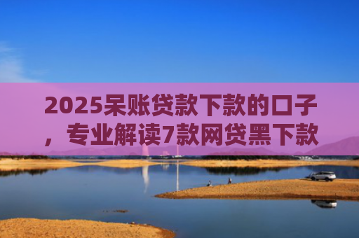 2025呆账贷款下款的口子，专业解读7款网贷黑下款口子网贷之家