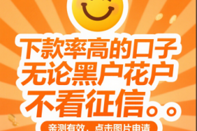 黑户白户必看！低门槛贷款口子推荐，快速到账不踩坑